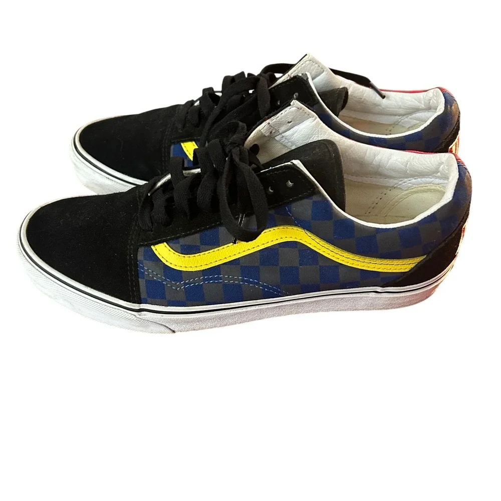 Vans Old Skool Checkerboard Casual Skate Shoes Men 11‎ M US